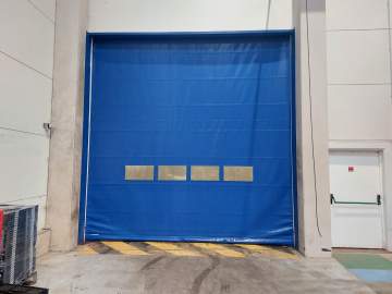 Installation d’une porte souple automatique à Toulouse